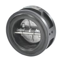 Клапан обр чуг 2/ств ЗОД Ду150 Ру16 м/фл ств/нерж Ридан 082X4055