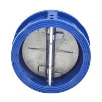 Клапан обр чуг 2/ств Ду600 Ру16 м/фл ств/чуг RMCX