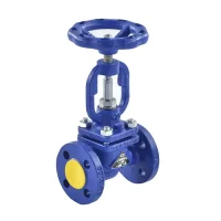 Клапан запорн ст Ду125 Ру40 фл сальн Zetkama 215F125E01