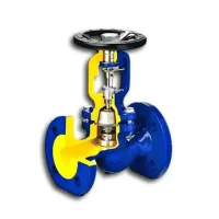 Клапан запорн ст Ду150 Ру40 фл сильф Zetkama 234F150E14