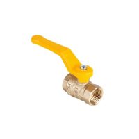 Кран шар лат газ Стандарт Ду20 Ру40 м/м полн рыч Dist 412Р