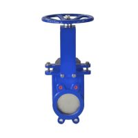 Задвижка шибер чуг м/фл Ду100 Ру16 2/ст NBR Benarmo