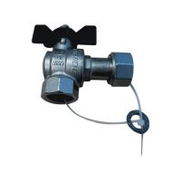 Кран шар лат Pride нк Ду15 Ру40 м/нак/г угл баб LD 47.246.15