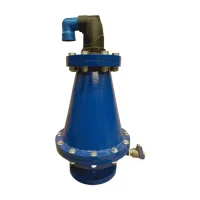 Вантуз канализац 3/дейст чуг Ду100 Ру10/16 фл комб авт верт Benarmo