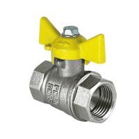 Кран шар лат газ 11Б27фтМ нк Ду20 Ру40 м/м баб VALFEX VF.277.NB3.034.N/P59