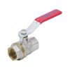 Кран шар лат 1001 Euro нк Ду32 Ру25 м/м полн рыч Aquasfera 1001-04