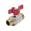 Кран шар лат 1005 Euro нк Ду15 Ру40 р/р полн баб Aquasfera 1005-01