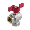 Кран шар лат 1008 Euro нк Ду15 Ру40 м/м полн угл баб Aquasfera 1008-01