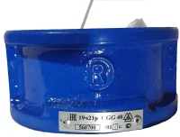 Клапан обратный межфланцевый 19ч21р Ду80