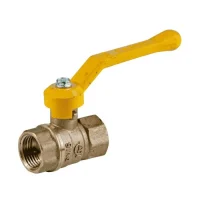 Кран шар лат газ Станд 220 Ду20 Ру16 м/м полн рыч ГАЛЛОП 116024